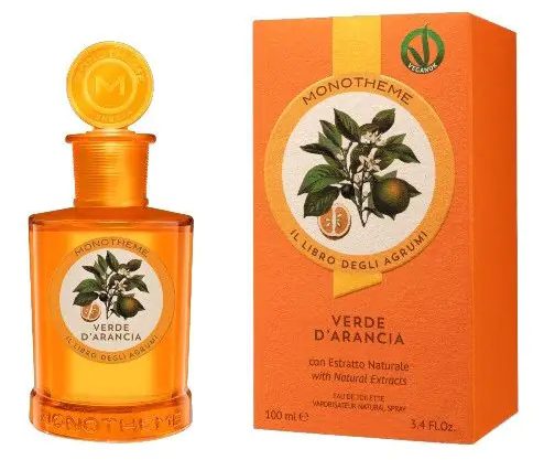MONOTHEME LIBRO VERDE DE ARANCIA EDT 100 ML TESTER # (CAJA GENERICA)