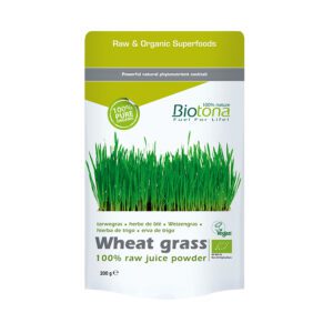 BIOTONA WHEAT GRASS RAW JUICE (POLVO) 200 GRAMOS REGULAR