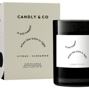 VELA CANDLY & CO IT WILL HAPPEN WHEN THE TIME IS RIGHT 250 GRAMOS REGULAR
